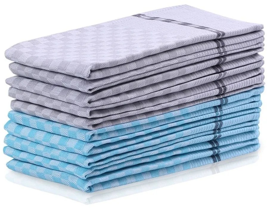 Asciugamani in cotone in set da 10 50x70 cm Louie - DecoKing