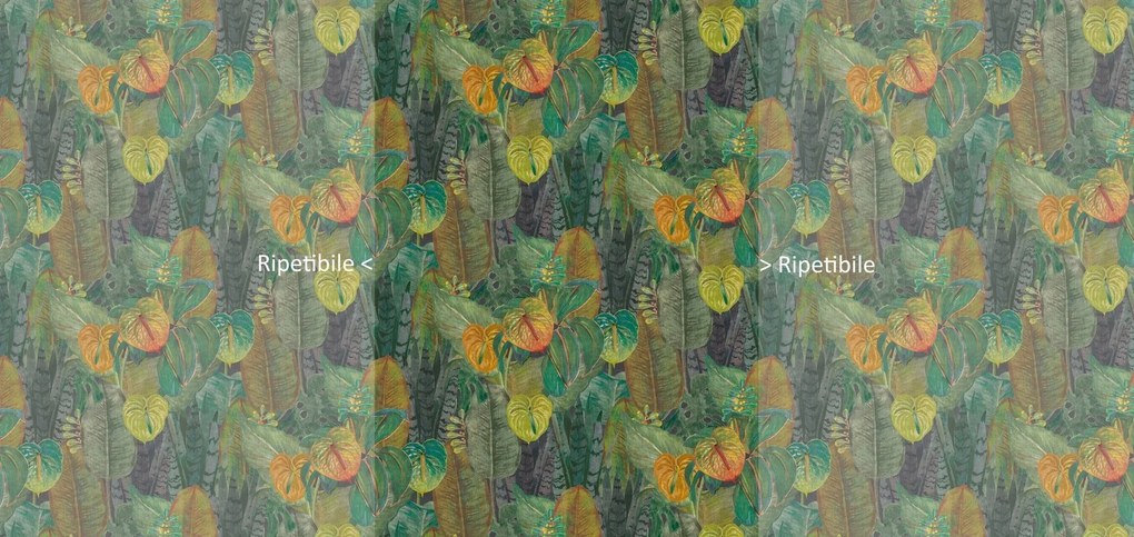 Fotomurale Tahiti, Multicolore 200X280 cm