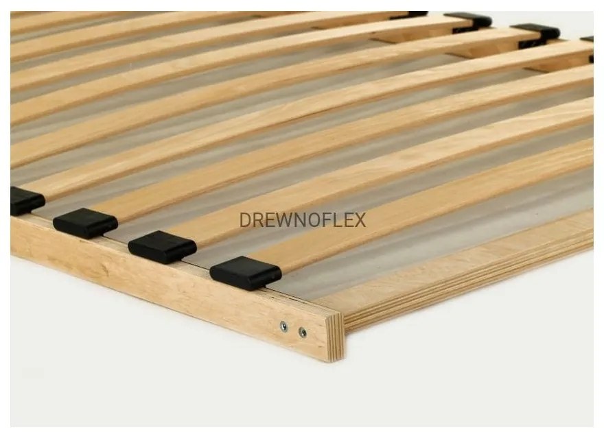 Casa/pavimento letto per bambini in legno di pino 90x200 cm in colore naturale Mila DMP - Adeko