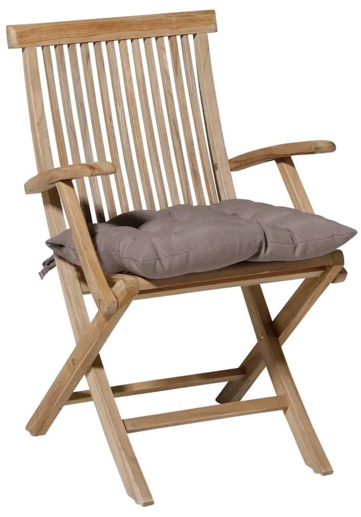 Cuscino Da Seduta Panama 46x46 Cm Grigio Talpa /