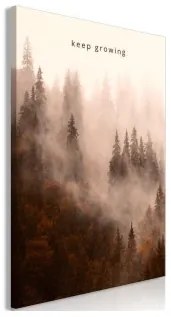 Quadro  Keep Growing (1 Part) Vertical Su tela italiana 60x90