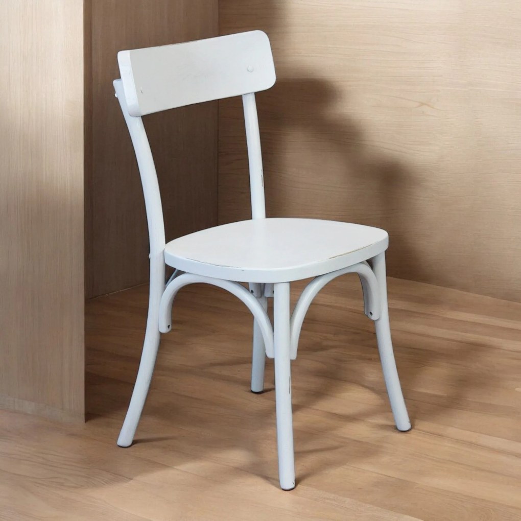 CHELSEA - set 2 sedie in legno di olmo