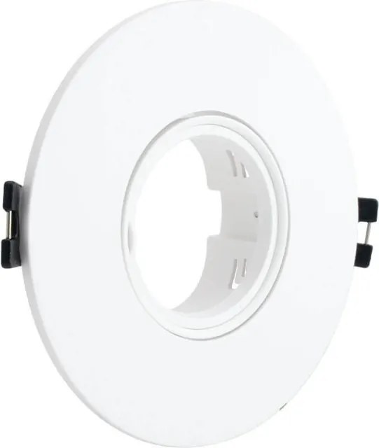 Faretto da Incasso Orientabile Foro Ø75-80mm Bianco