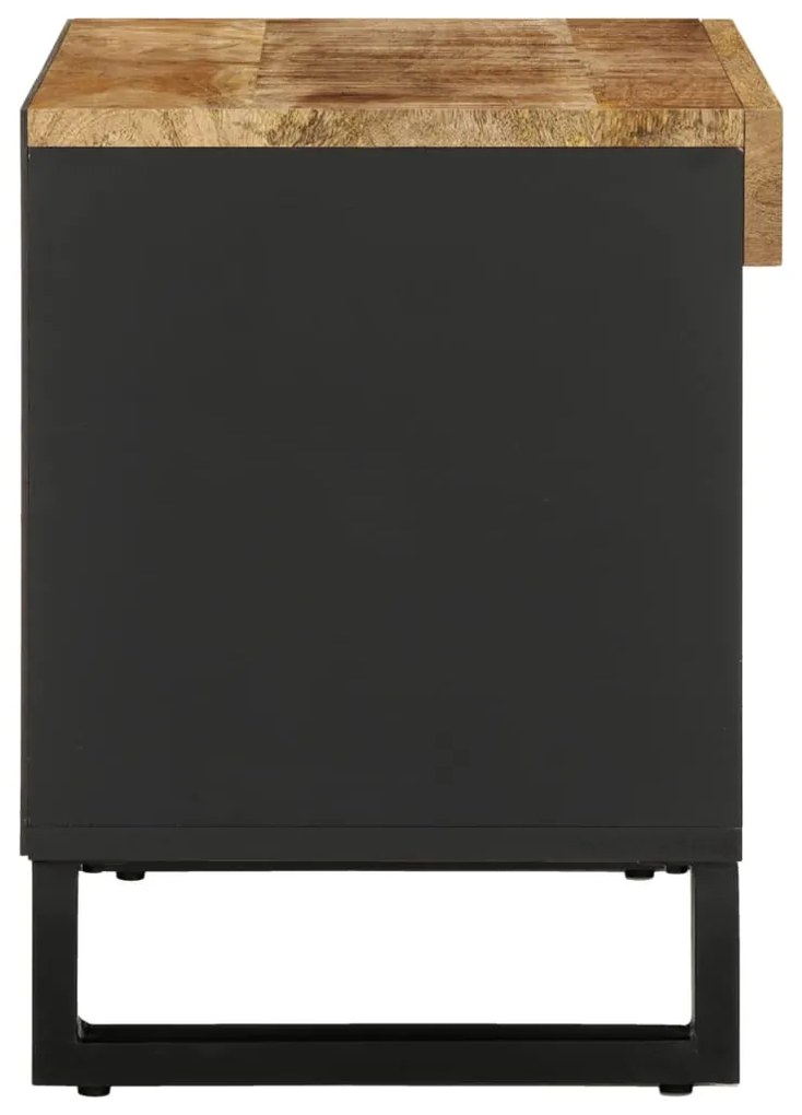 Mobile porta tv 85x33x43,5 cm in legno massello di mango