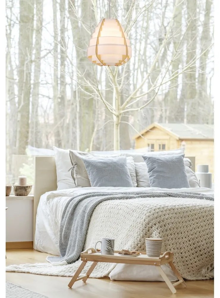 Lampadario bianco Nagoja – Candellux Lighting