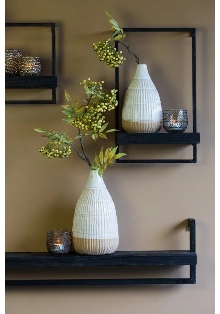 Scaffale in legno di abete nero opaco Maddison - Light &amp; Living