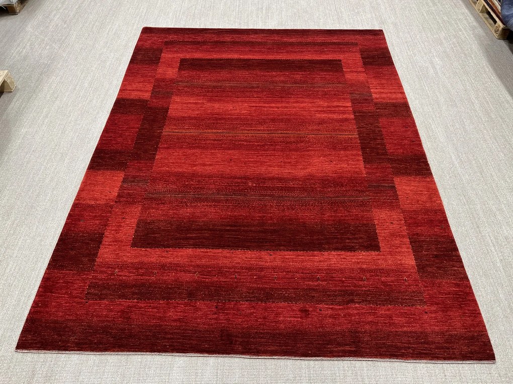 Loribaft Tappeto 260x340 Rosso (Iran) Annodato A Mano