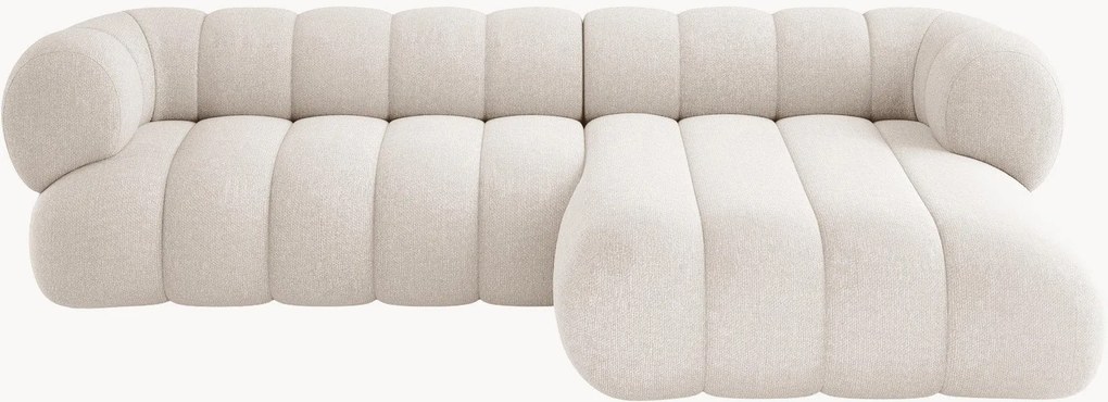 Divano angolare 5 posti in ciniglia Koge