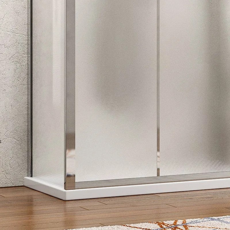 Box 3 lati 80x150x80 vetro opaco apertura scorrevole K410NS - KAMALU