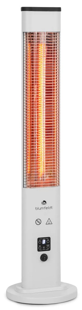blumfeldt Heat Guru Plus In & Out radiatore di calore 1200W 3 livelli termici telecomando