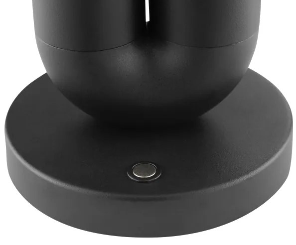 Brilliant - Lampada da tavolo LED ricaricabile dimmerabile a sfioramento SAYU LED/2,5W/5V 2700K IP44 nera