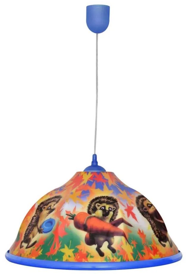 Lampadario a sospensione per bambini HEDGEHOG 1xE27/15W/230V