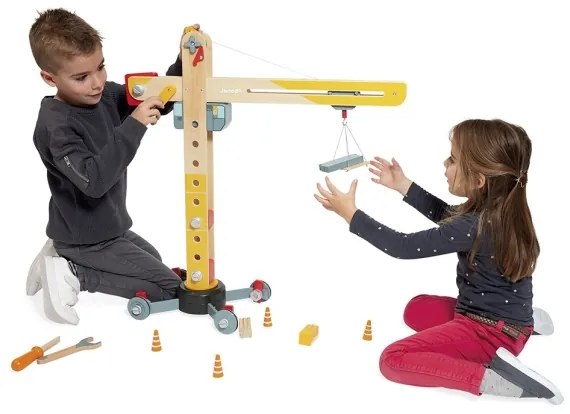 Janod - Gru di legno BOLID