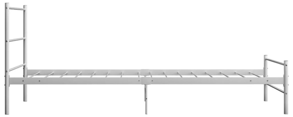 Giroletto bianco in metallo 100x200 cm