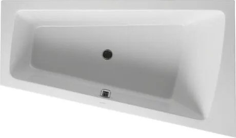 Vasca 170x100 da incasso angolare destra in acrilico Bianco Paiova 700213000000000 Duravit