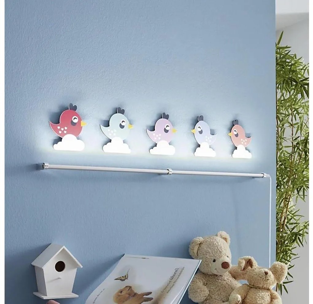 Eglo 96707 - Applique a LED per bambini SPARINO 3xLED/1,8W/230V