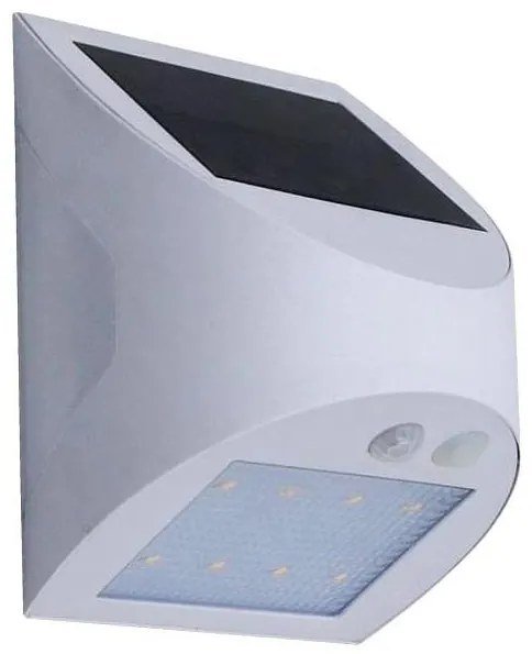 Lampada da parete solare a LED con sensore LED/3W/3,7V 1200 mAh IP54 bianca