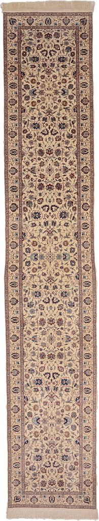 Isfahan Tappeto 80 x 430 (Cina) Annodato A Mano