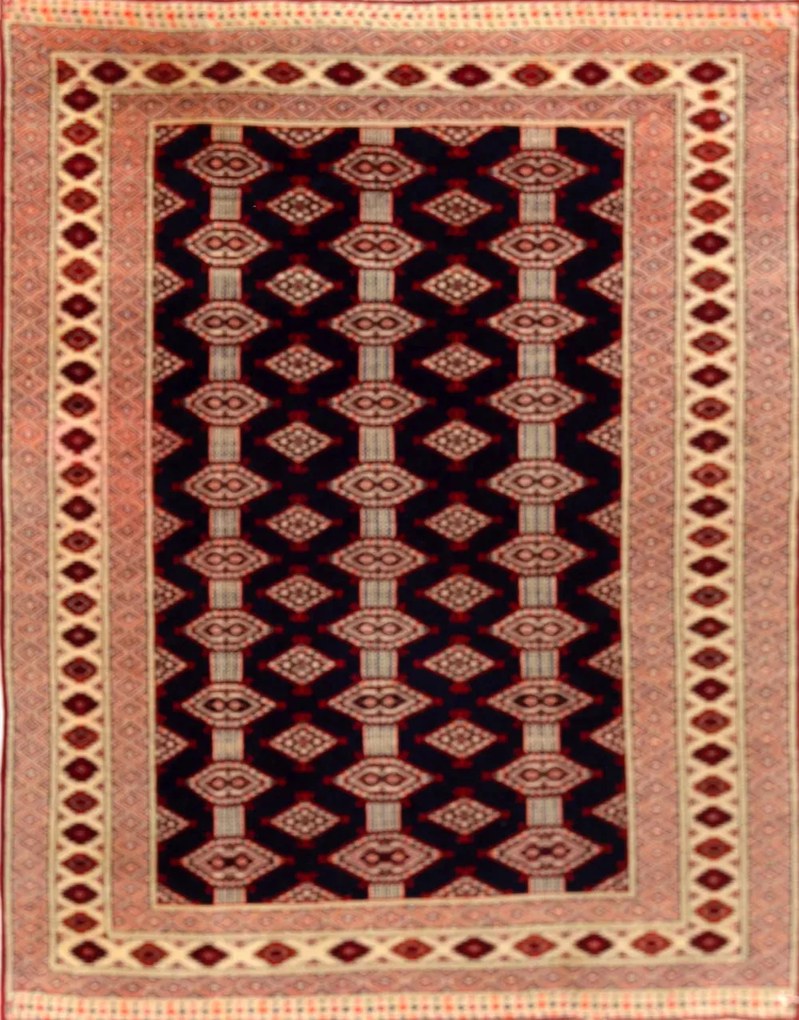 Turkmen Tappeto persiano 140 x 110 (Iran)