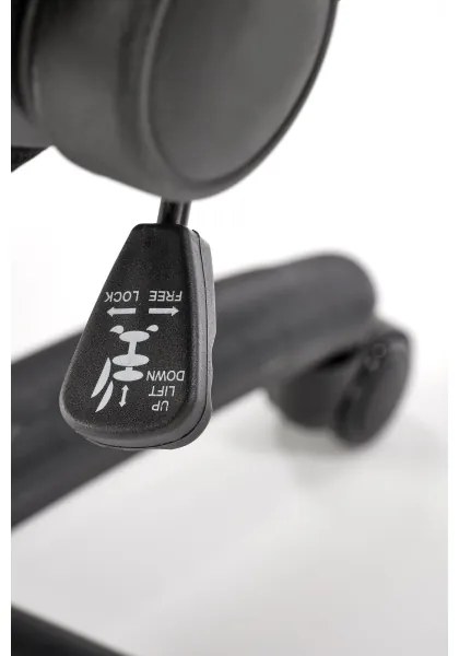 Sedia da ufficio BOB nera/grigia