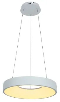 Brilagi - Lampadario a sospensione su cavo dimmerabile FALCON II LED/67W/230V Ø 40 cm bianco + telecomando