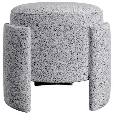 Pouf ROCKET Ø 39 cm grigio