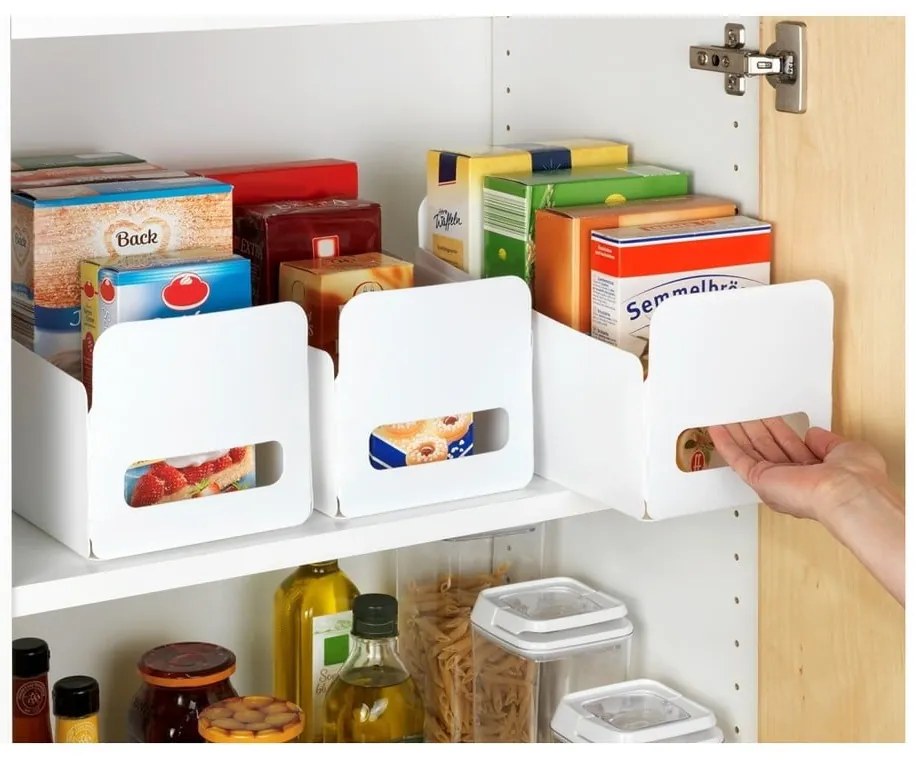 Set di 3 organizzatori bianchi Fiona - Wenko