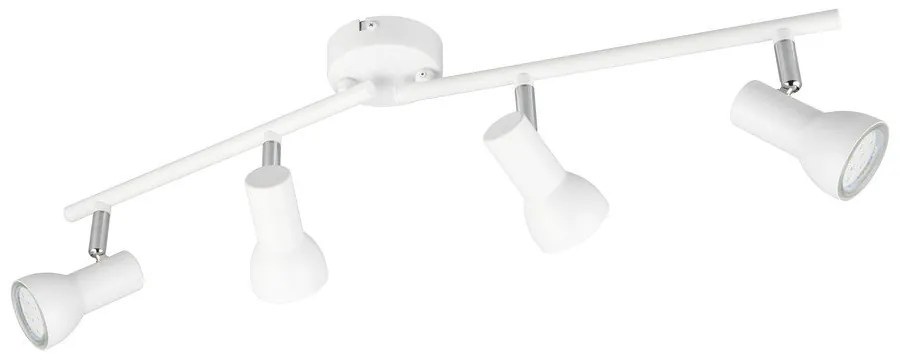 Faretto bianco ø 8 cm Cantar – Reality