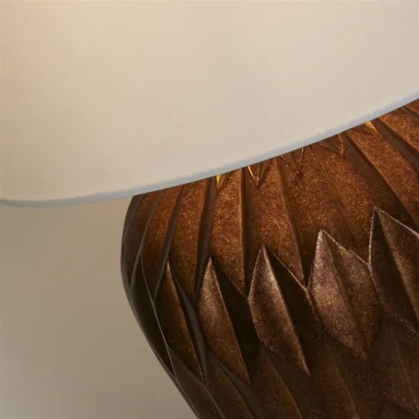 Searchlight EU61420BZ - ROSETTA lampada da tavolo 1x E27/60W/230V