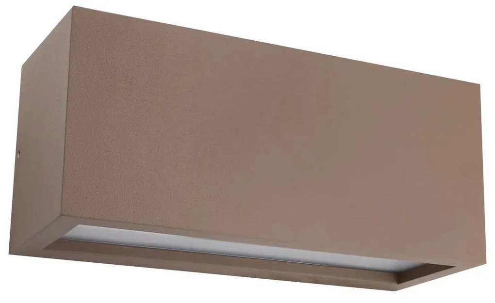 Applique Band Design - E27 Mattone (Ruggine - Corten) - Bidirezione