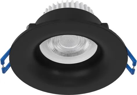 Eglo 902273 - LED Faretto da incasso per bagno SALABATE LED/4,9W/230V Ø8,8 cm IP65 nero