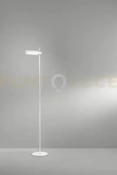 Ultima piantana in metallo bianco dimmerabile led 24w cct 3000k 400...