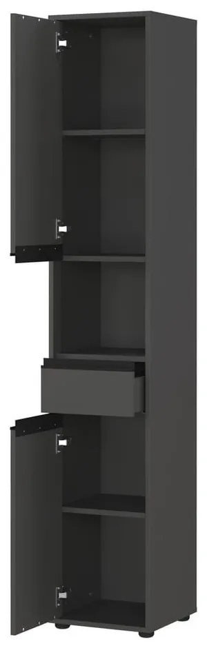 Set da bagno color antracite Lemont - Germania