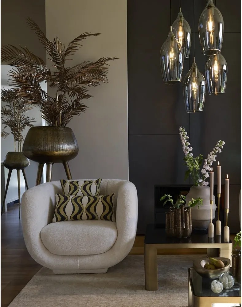 Poltrona color crema Kialy - Light &amp; Living