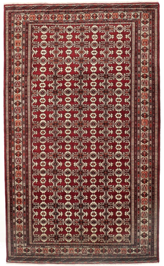 Turkmen Tappeto persiano 210x370 (Iran) Annodato A Mano