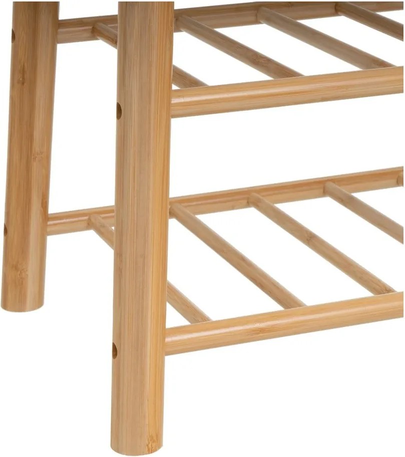 Panca in colore bianco e naturale - Casa Selección