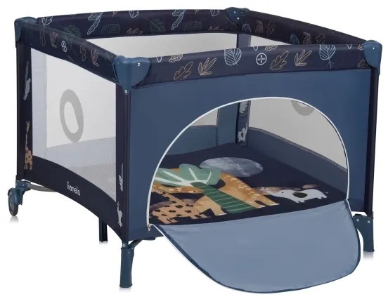 Lionelo - Box per bambini BONNIE Blue Navy