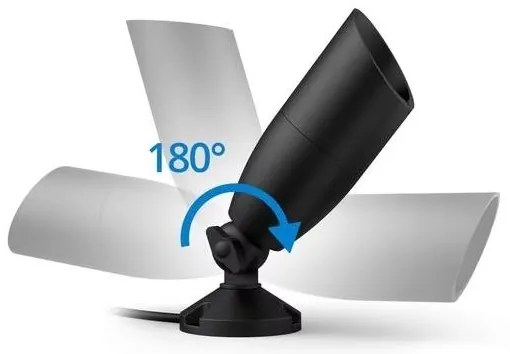 WiZ - LED RGBW Faretto da esterno dimmerabile SPOT LED/4W/12V IP65 Wi-Fi