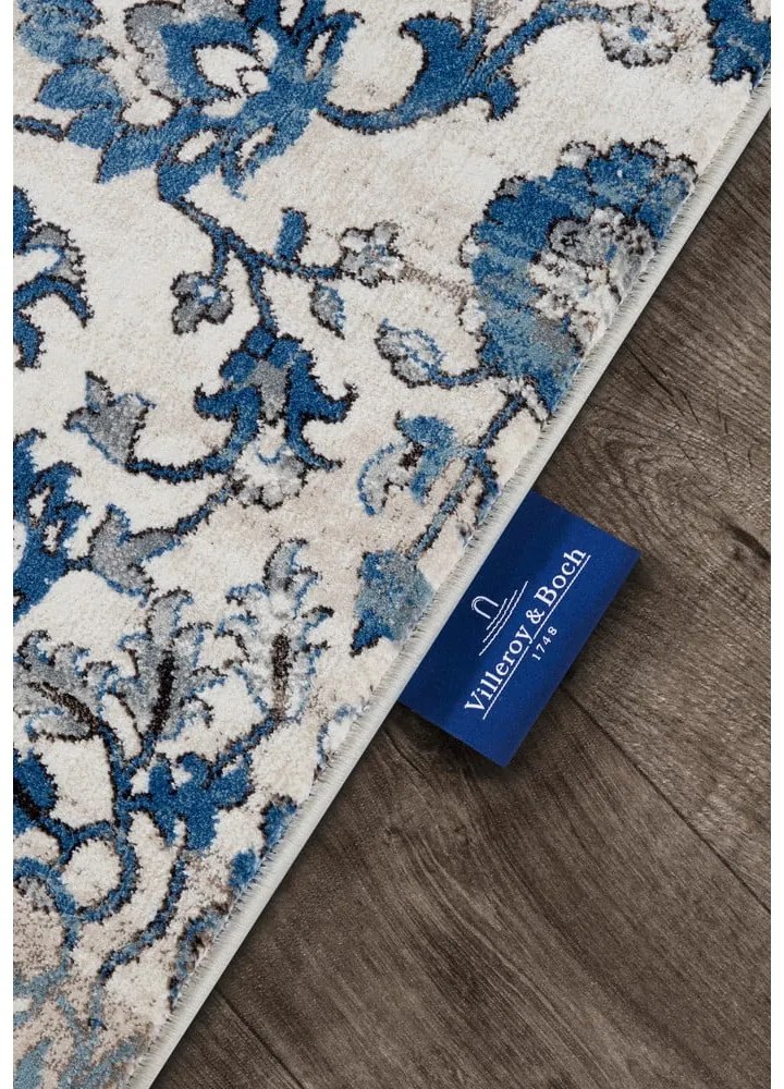 Runner blu e crema 80x240 cm Ernest - Villeroy&amp;Boch