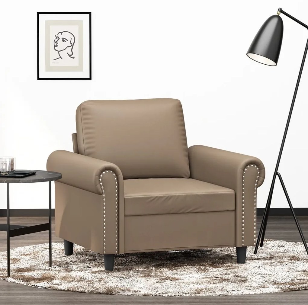 Poltrona Cappuccino 60 Cm İn Similpelle /
