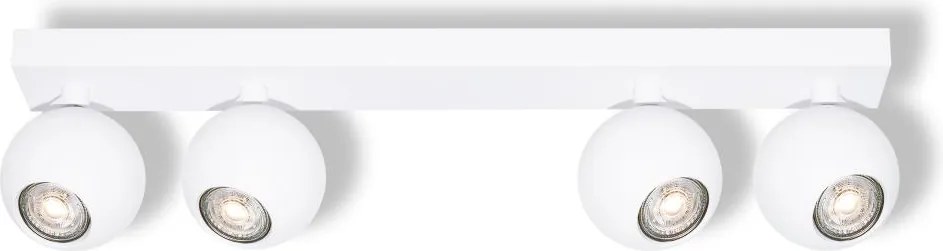 Osram - Faretto SPOT SPHERAL 4xGU10/6W/230V bianco