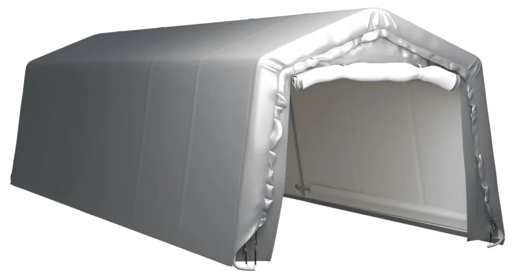 Tenda Capannone 300x900 Cm Grigio Acciaio /
