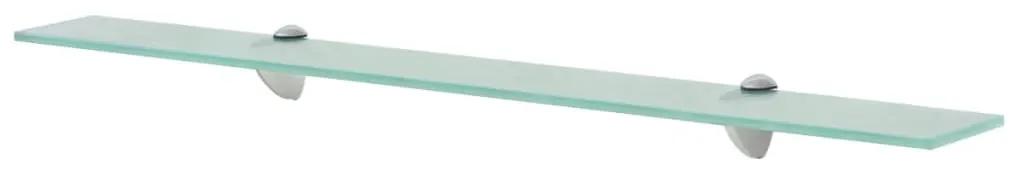 Mensola galleggiante in vetro 80x20 cm 8 mm