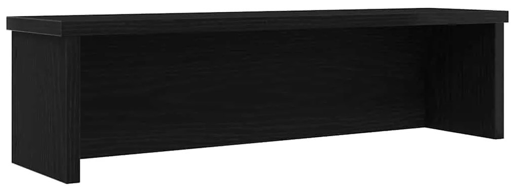 Scaffale Da Cucina Impilabile Nera 50x15x16 Cm İn Truciolato /