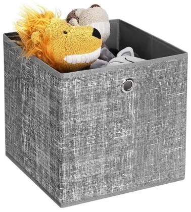 Set di 6 contenitori CURAN - grigio