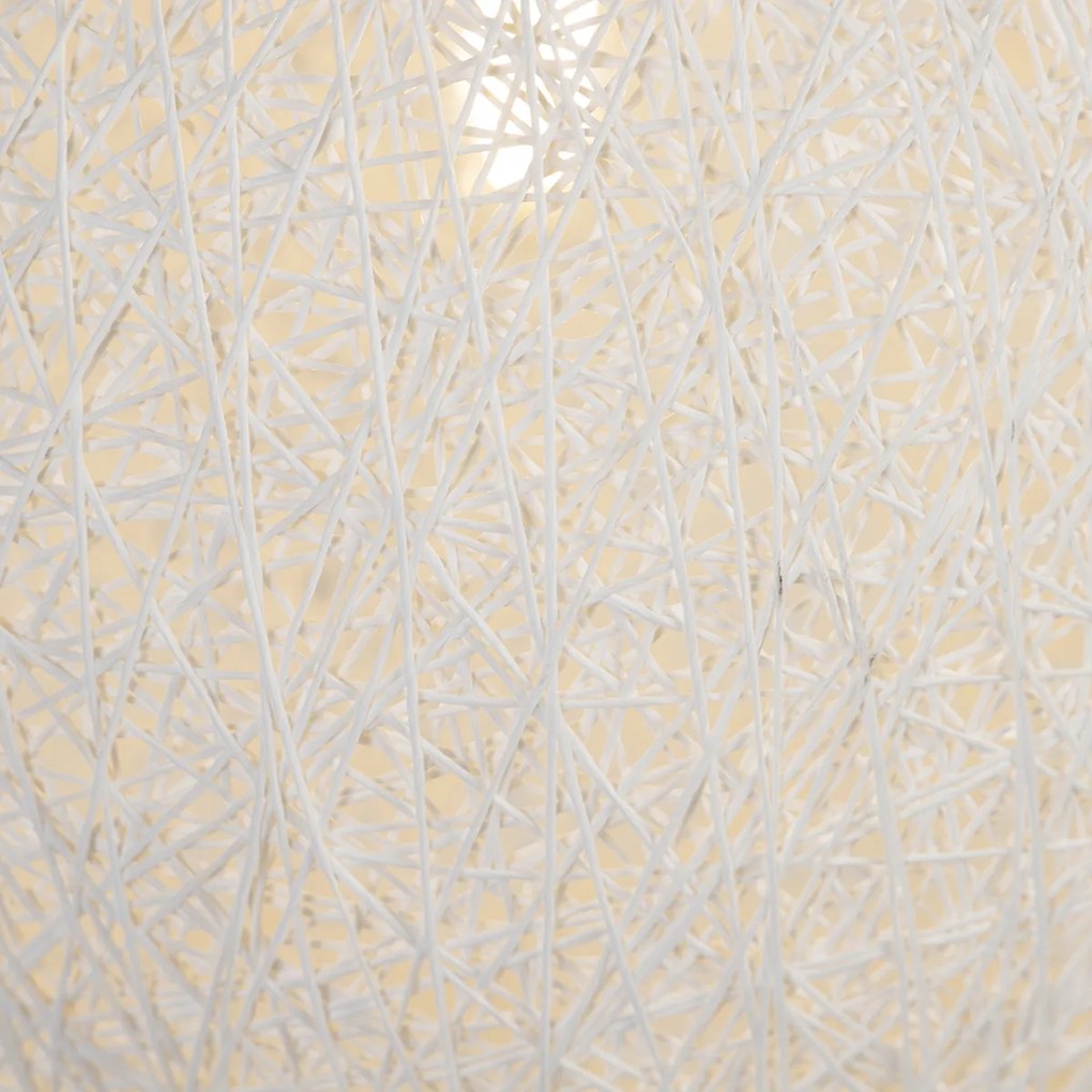 Lampada a sospensione intelligente bianca 45 cm incl. Wifi A60 - Corda