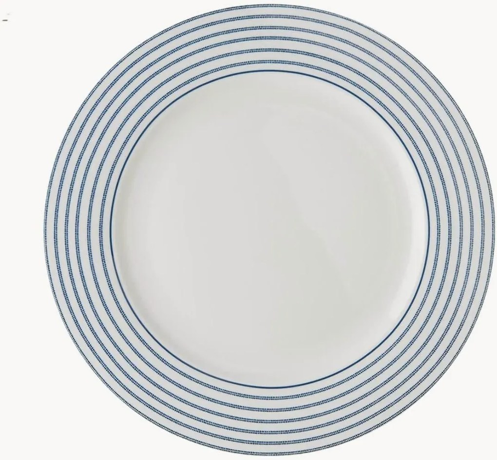 Set di 4 piatti piani Candy Stripe