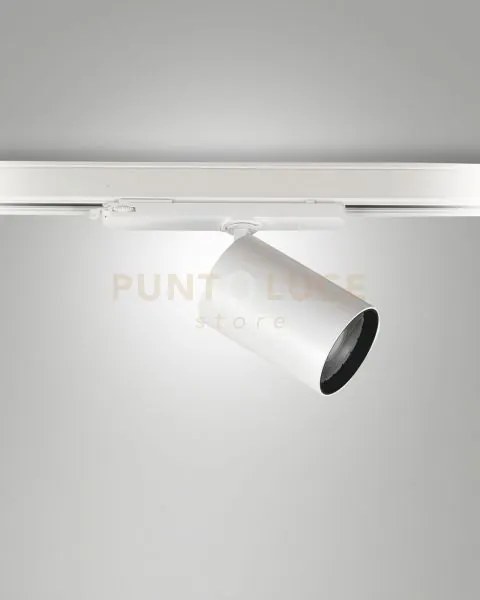 Renoir proiettore binario 3000k 3930lm 35w bianco 22° cri90 on/off...