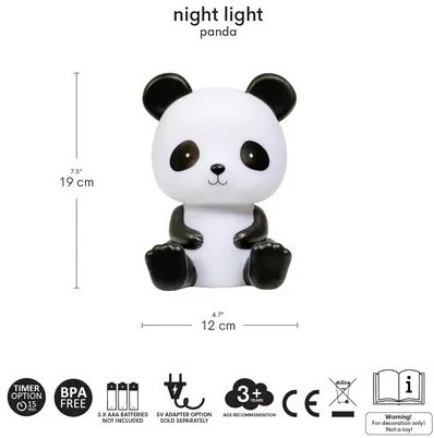 A Little Lovely Company - luce notturna - panda