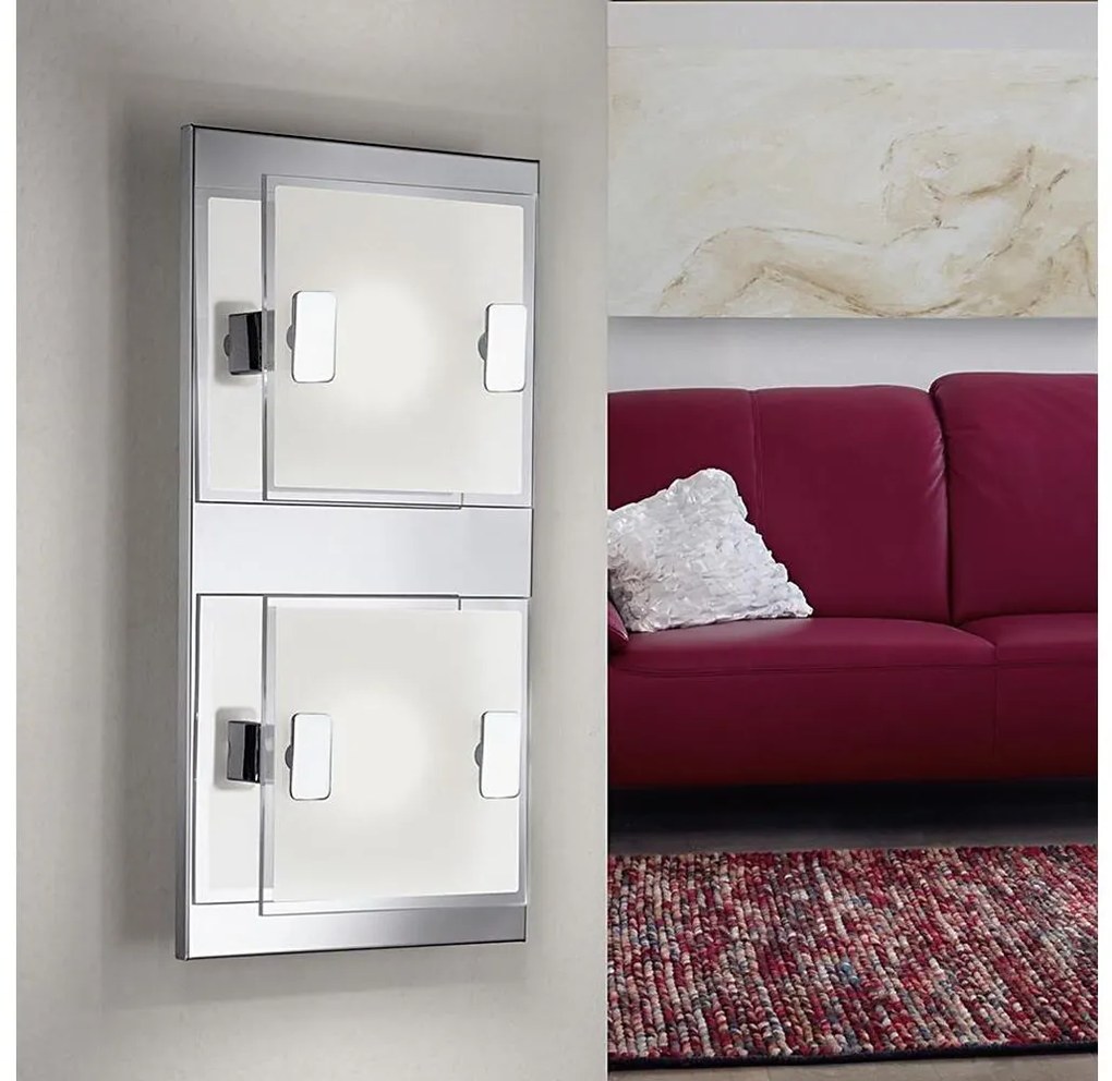 Eglo 93312 - Plafoniera LED VICARO 2xLED/2,5W/230V